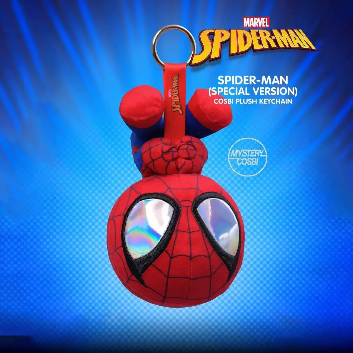 2025 New Original Hot toys Marvel Spider Man Cosbi Blind Box Plush Bag Pendant Kawaii Spider Man Surprise Box Birthday Gift
