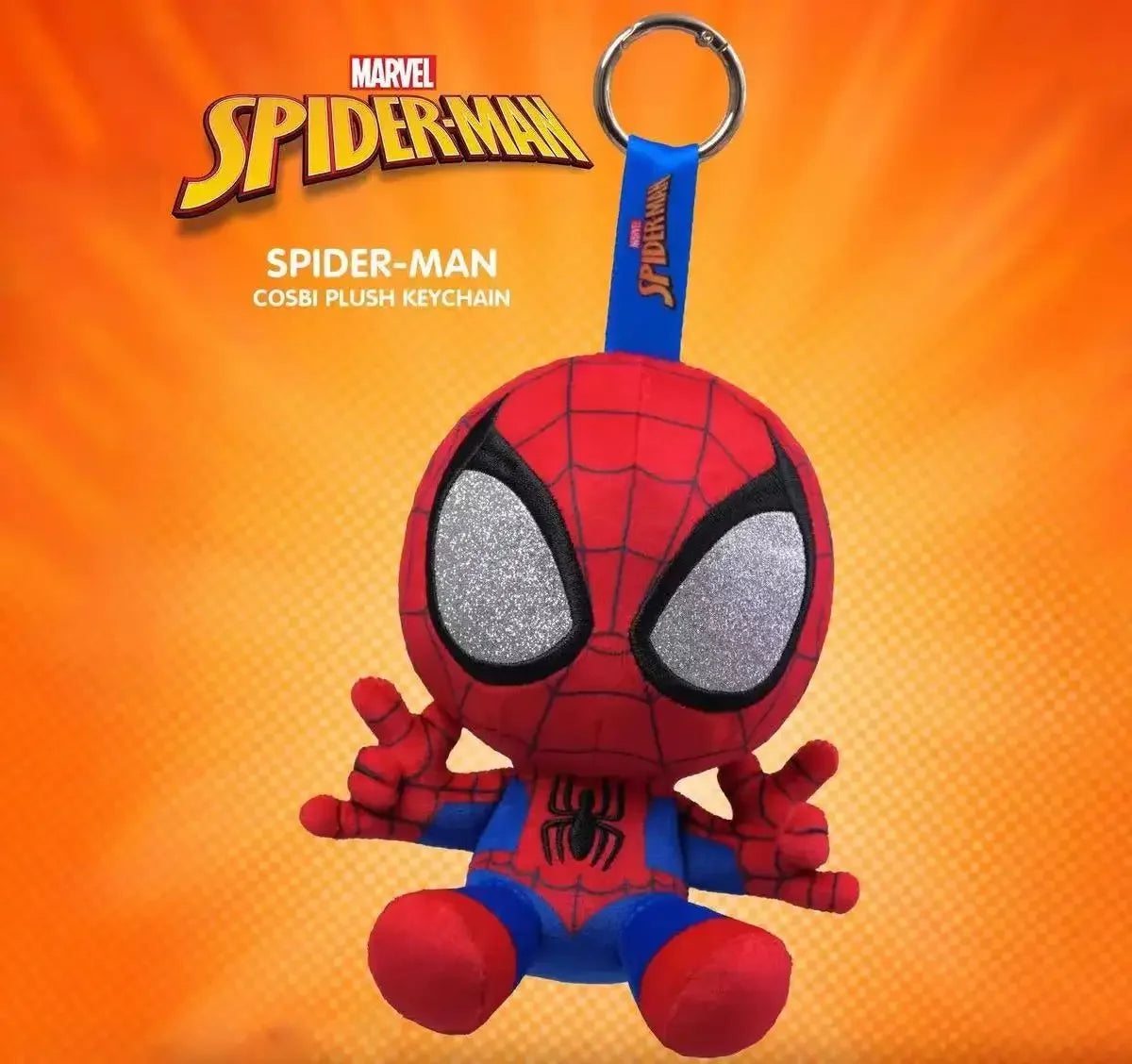 2025 New Original Hot toys Marvel Spider Man Cosbi Blind Box Plush Bag Pendant Kawaii Spider Man Surprise Box Birthday Gift