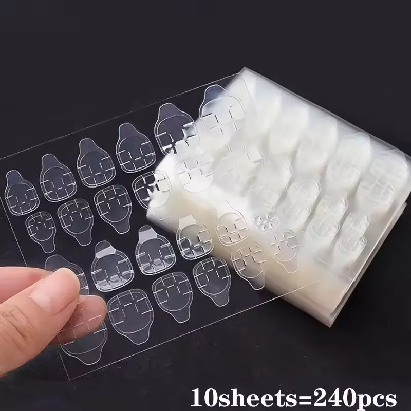120Pcs 8styles Clear Soft Gel Press-on Nails Short-Long Square /Oval/Coffin Flase Nail 12size Full Cover Acrylic Artificial Tips